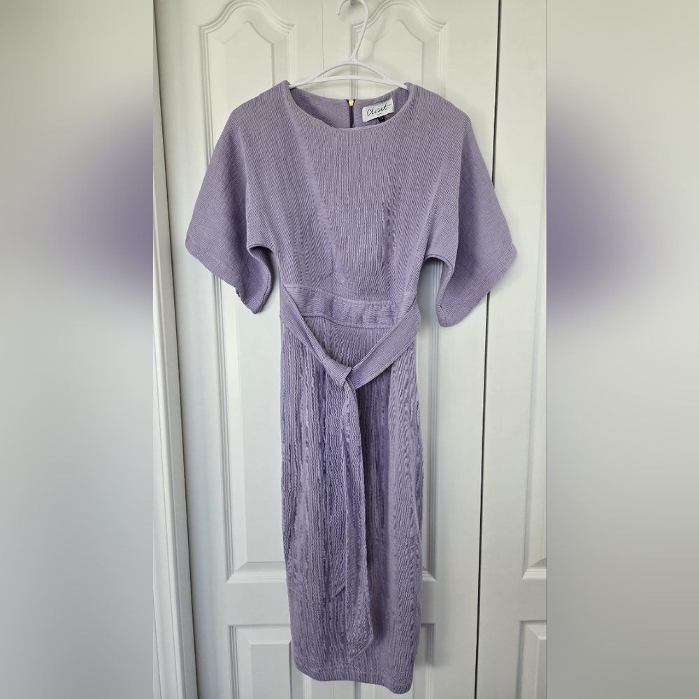 Closet London Lavender Midi Dress